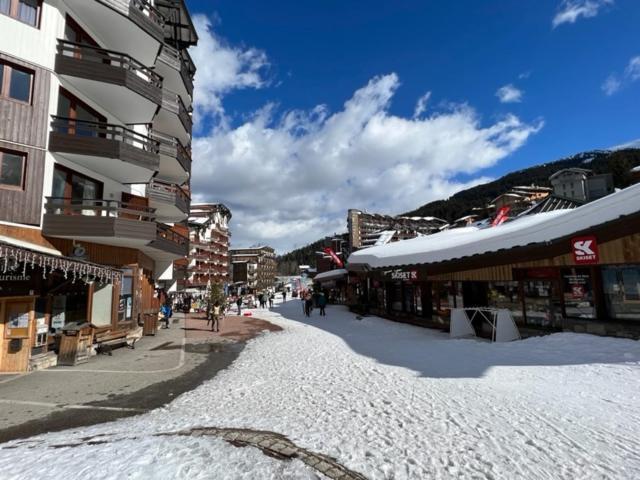 Appartement La Tania 2 Pieces Garage Dans Chalet Pied Pistes Exterior photo